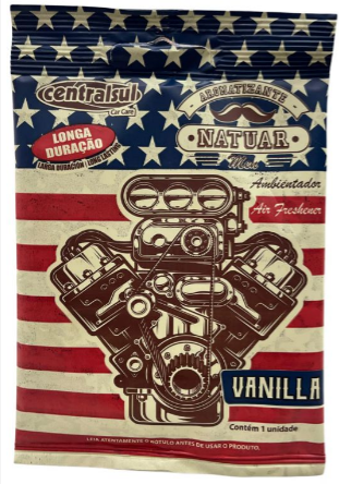 AROMATIZANTE MINIATURA MEN VANILLA CENTRAL SUL