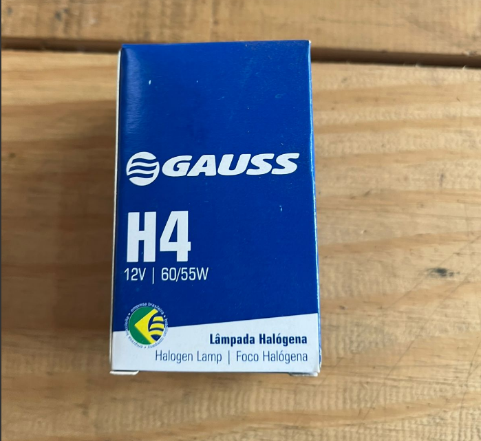 LÂMPADA GAUSS H4 60/55W