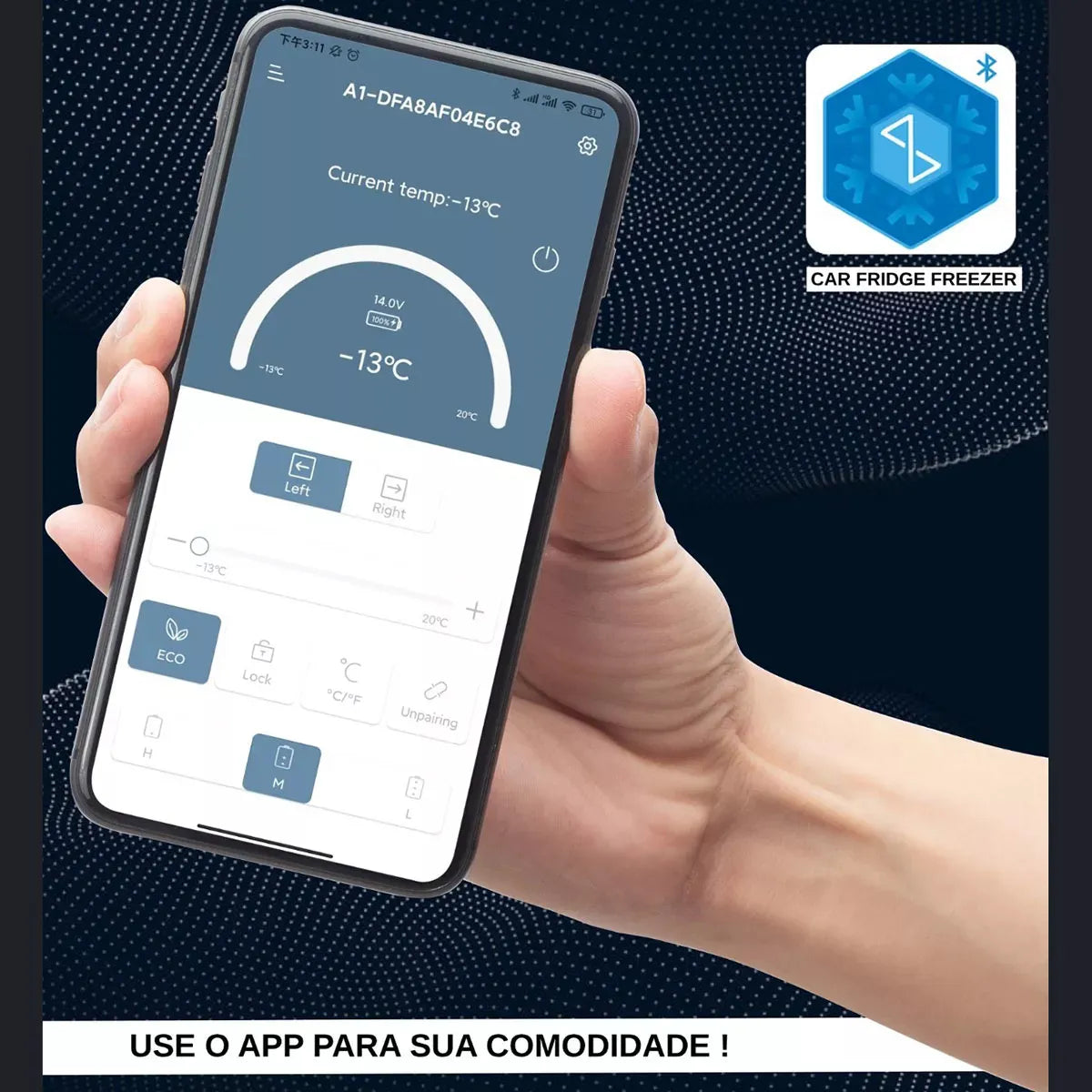 HENT GELADEIRA PORTÁTIL 42LTS QUADRIVOLT CAMINHÃO MOTORHOME VAN