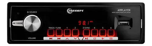 RÁDIO TARAMPS AMPLAYER 400 AMPLIFICADOR/CONTROLE DE LONGA DISTÂNCIA