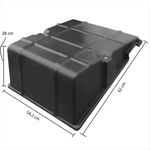 TAMPA CAIXA BATERIA DUPLA MBB 1215C 1318 1518 1618 1718 1728
