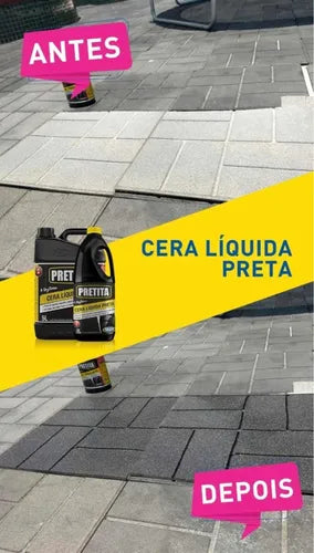 PRETINHO QUE NÃO SAI NA CHUVA PNEU PARA-CHOQUE E BORRACHA 2L