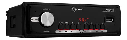 RÁDIO TARAMPS AMPLAYER 400 AMPLIFICADOR/CONTROLE DE LONGA DISTÂNCIA