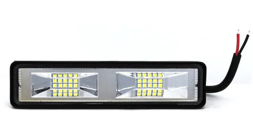 FAROL AUXILIAR NEBLINA RETANGULAR UNIVERSAL 2LEDS 20WATTS