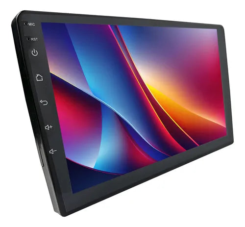 CENTRAL MULTIMÍDIA AUTOMOTIVO UNIVERSAL 9' COM CARPLAY ANDROID AUTO ESPELHAMENTO E BLUETOOTH COR PRETO