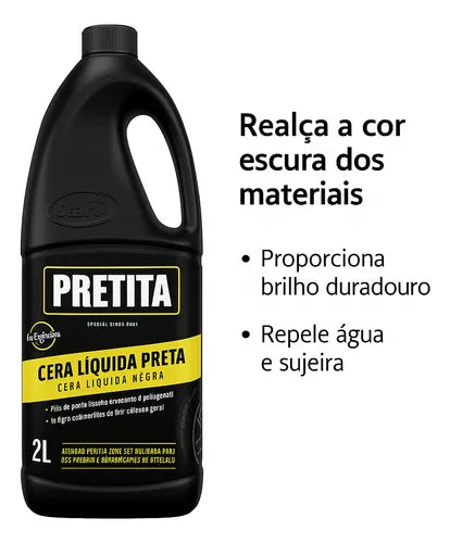 PRETINHO QUE NÃO SAI NA CHUVA PNEU PARA-CHOQUE E BORRACHA 2L