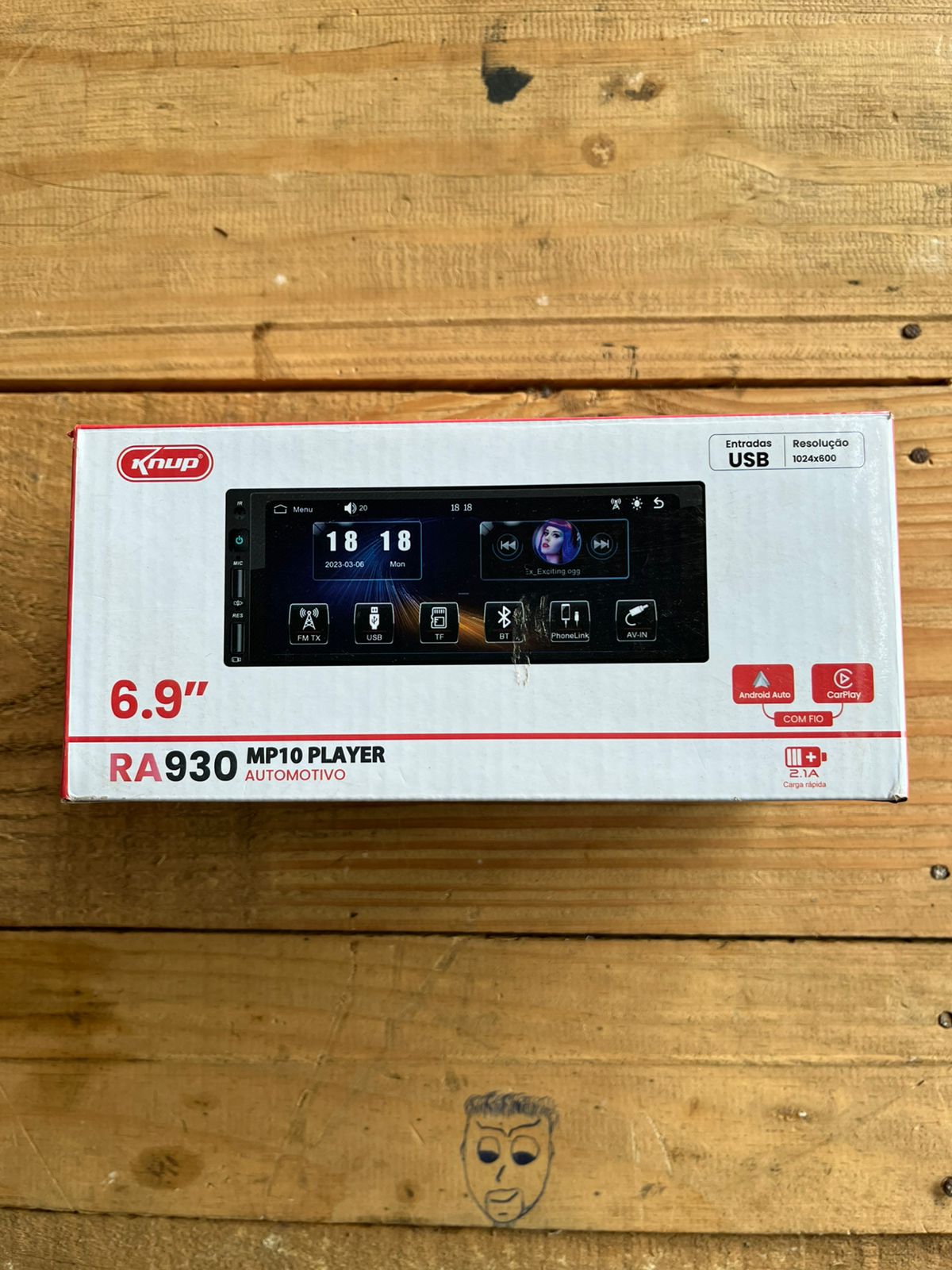 MP10 PLAYER AUTOMOTIVO