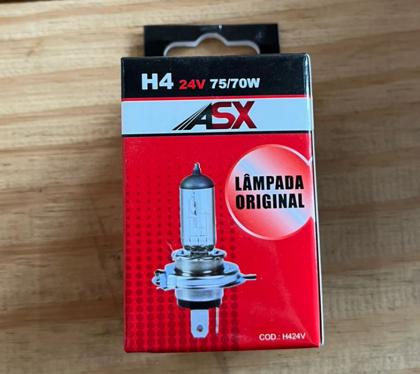 LÂMPADA ORIGINAL H4 ASX 75/70W