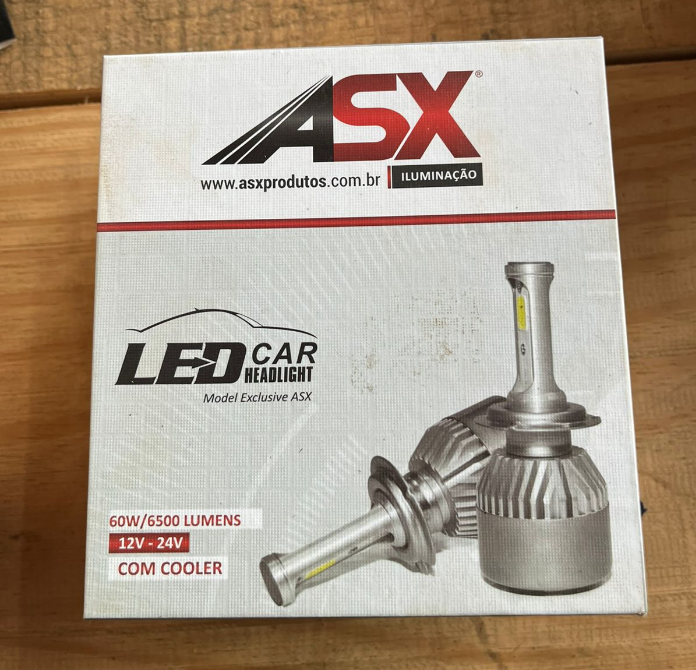 LED CAR HEADLIGHT 60W 6500 LUMENS