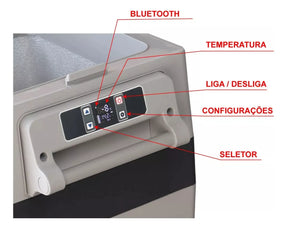 HENT GELADEIRA PORTÁTIL 42LTS QUADRIVOLT CAMINHÃO MOTORHOME VAN