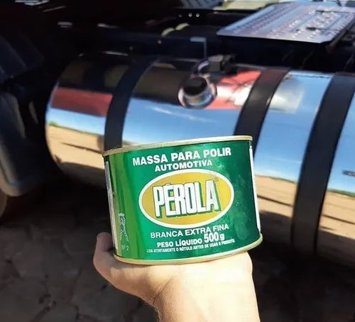 MASSA POLIR AUTOMOTIVA CARRO PÉROLA PASTA Nº 02 EXTRA FINA