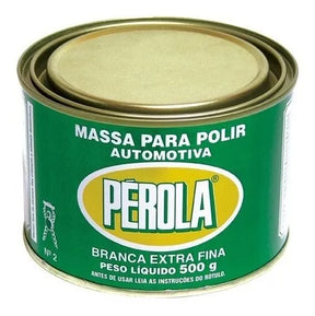 MASSA POLIR AUTOMOTIVA CARRO PÉROLA PASTA Nº 02 EXTRA FINA