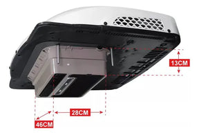 AR CONDICIONADO INVERTER 12V ELÉTRICO TETO CAMINHÃO