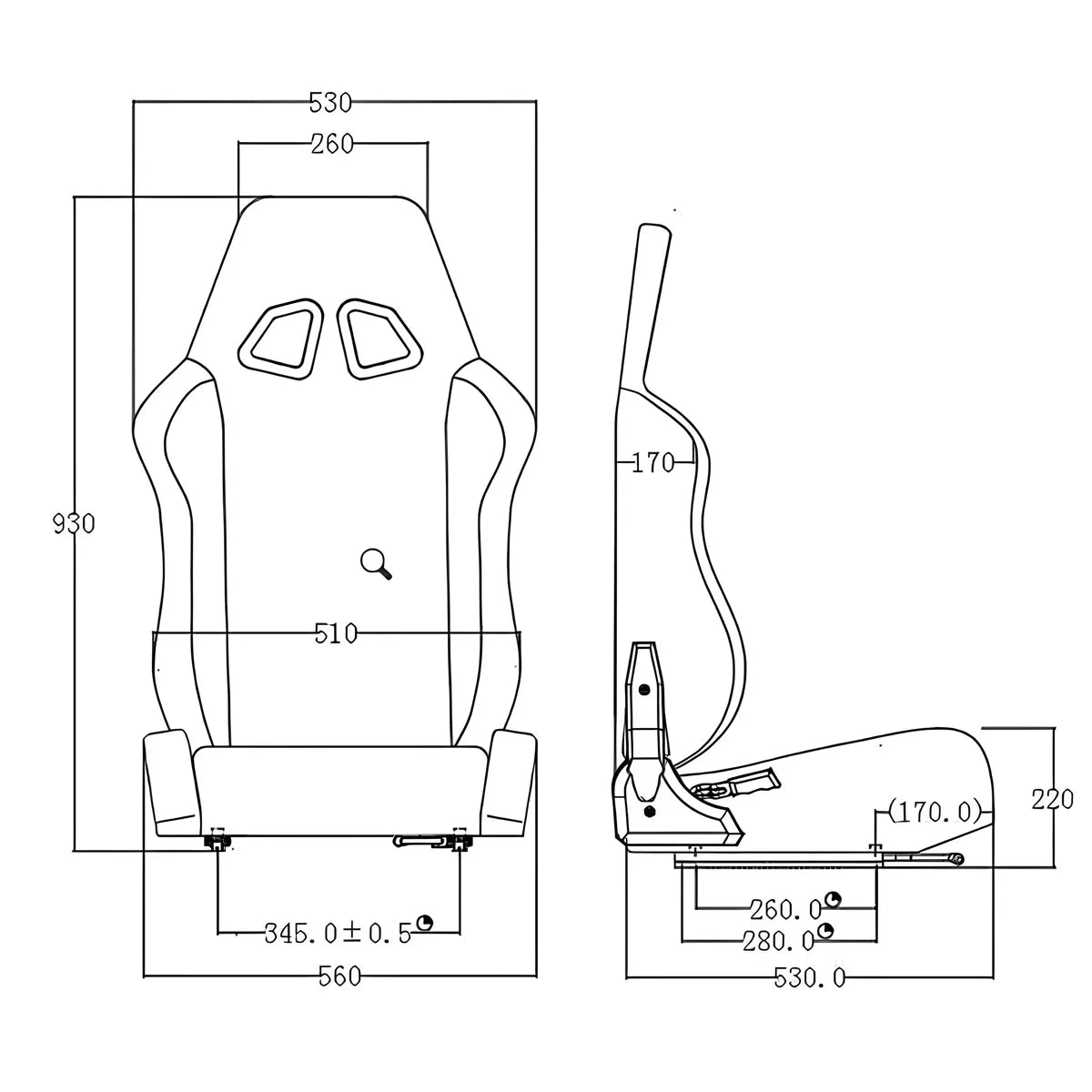 BANCO CONCHA UNIVERSAL RECLINÁVEL PRETO